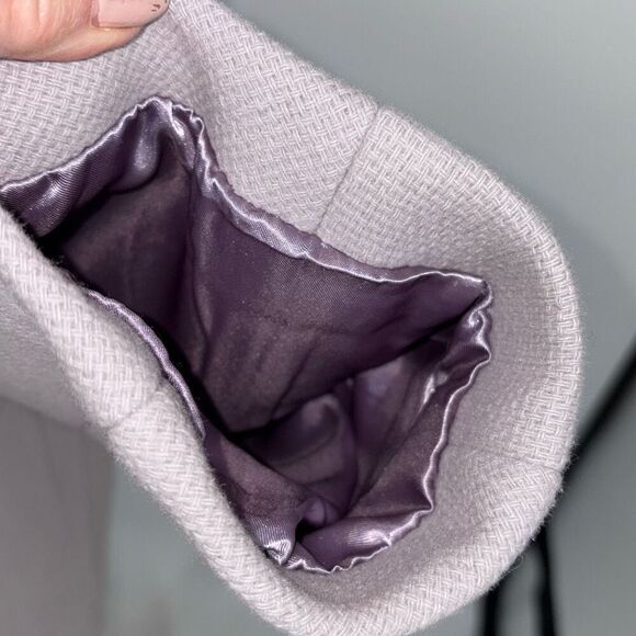 Calvin Klein Wool Blend Mock Neck Full Zip Jacket Lavender Size 16 - Picture 10 of 15